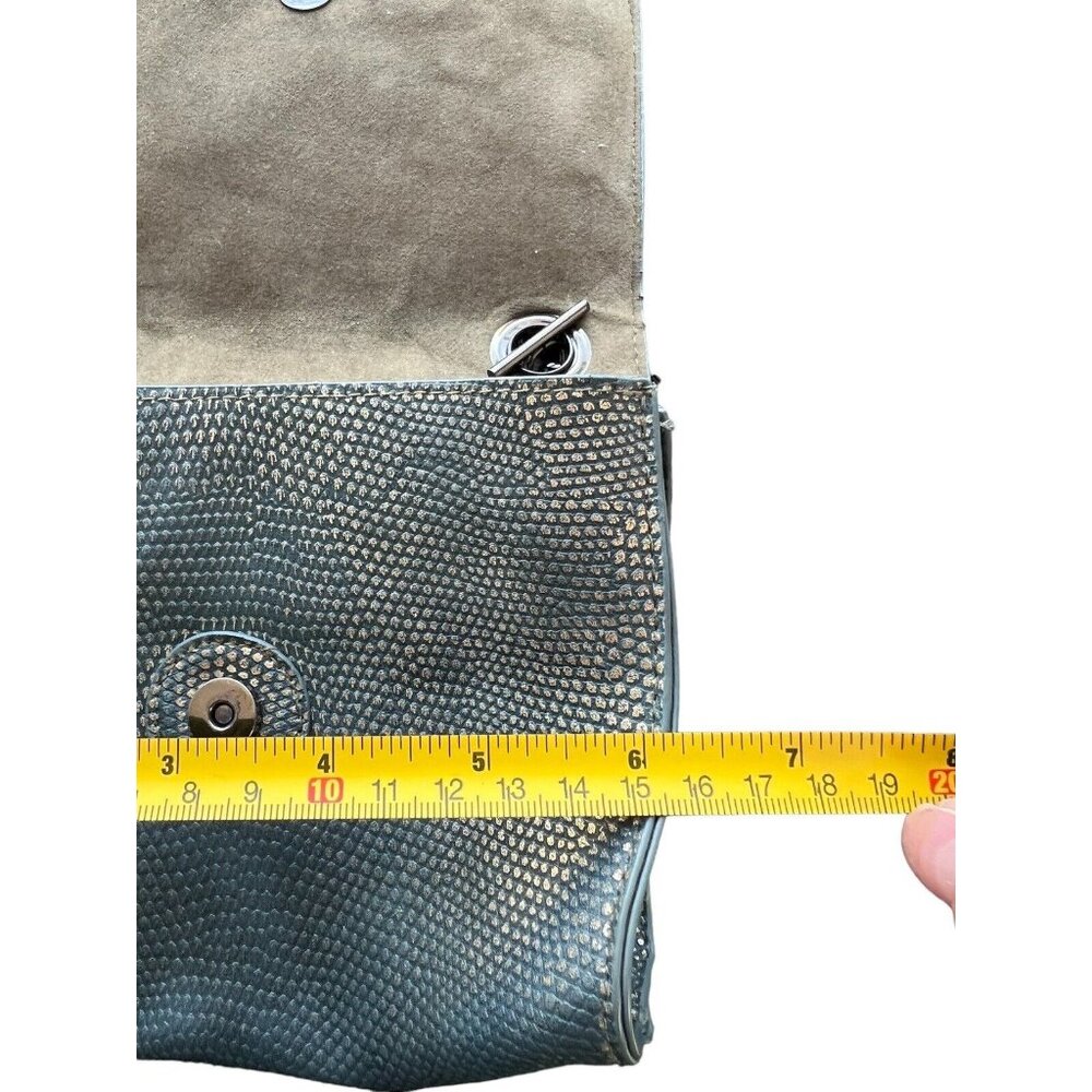 Crossbody Purse Circus by Sam Edelman green with shimmering green scales texture - Picture 4 of 6